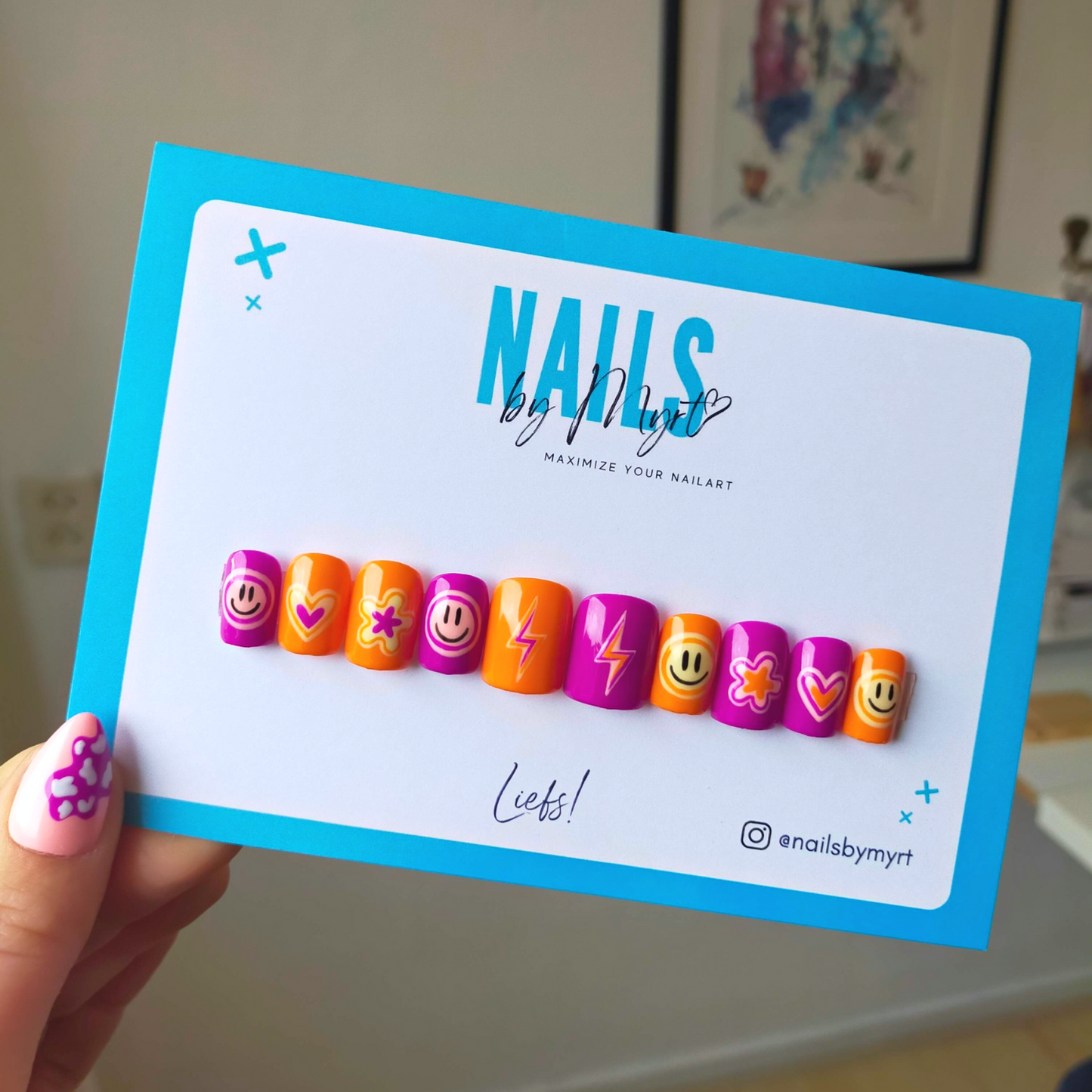 PURPLE SUZIE Press on Nails from Nails by Myrt 1
