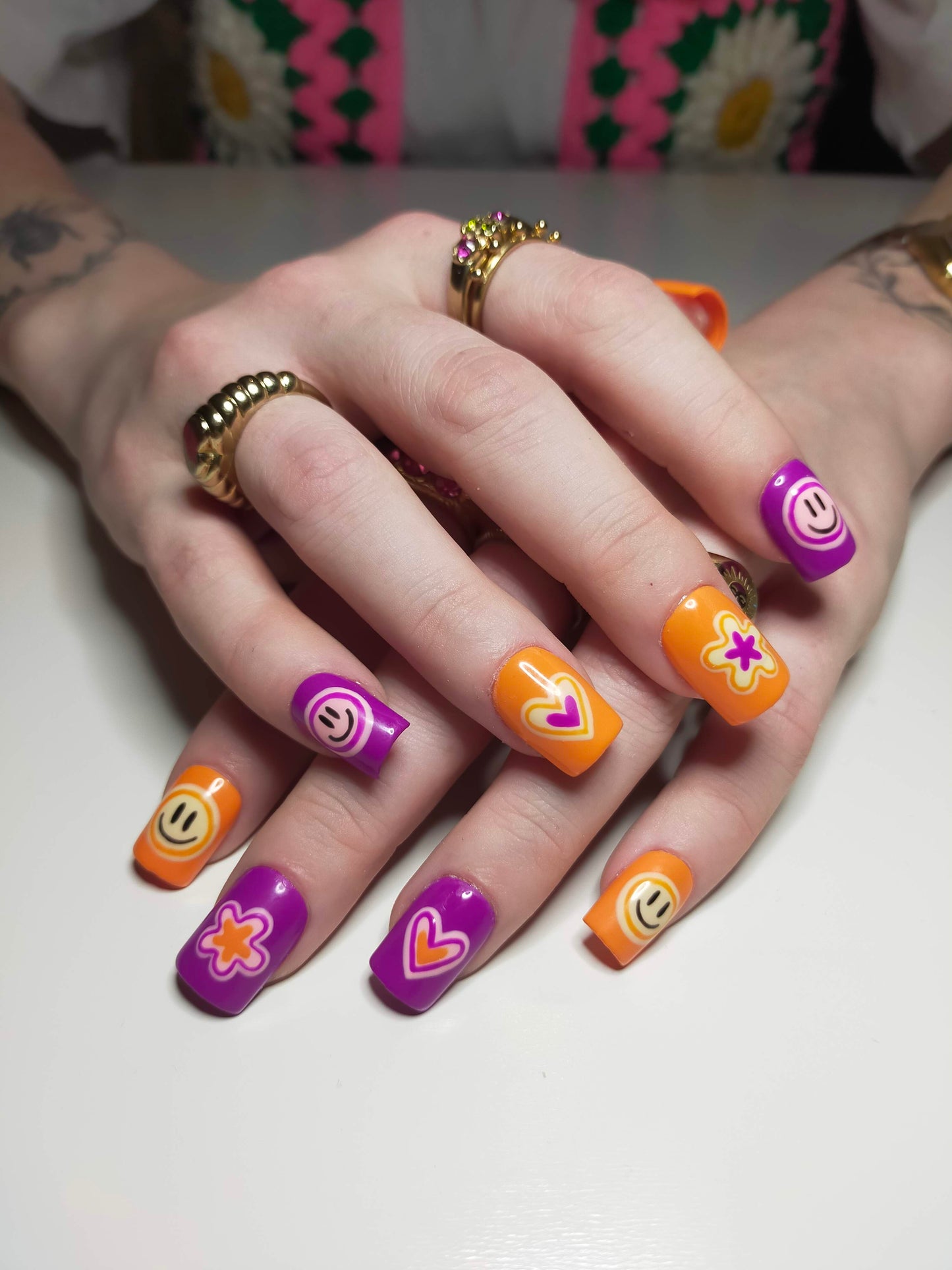 PURPLE SUZIE Press on Nails from Nails by Myrt 2