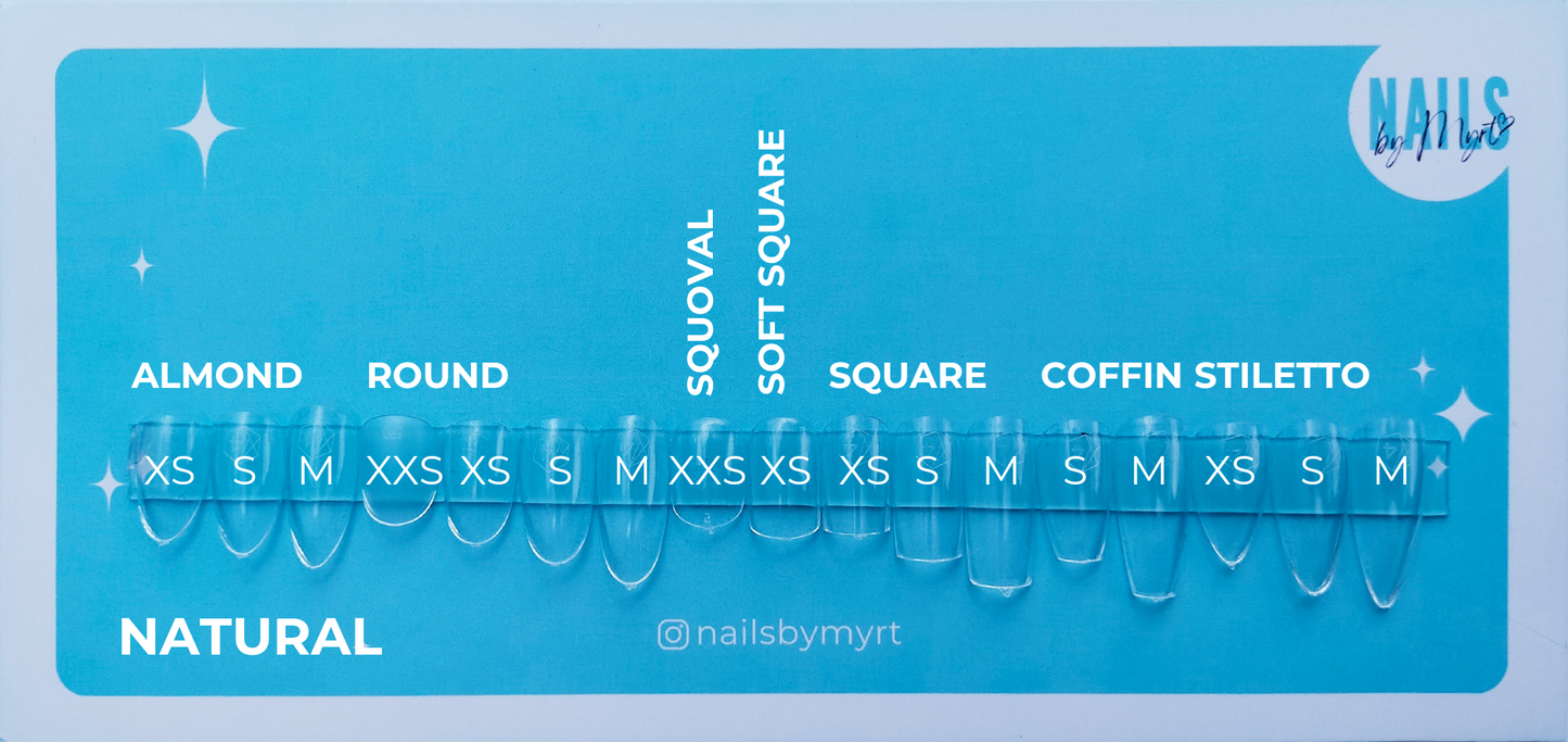 Shape finder Kit Natural from Nails by Myrt