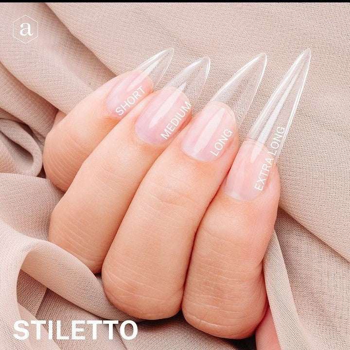 Sizing kit Apres Stiletto S M L XL from Nails by Myrt 1